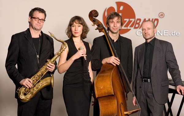 Live Jazzband Saxophon Quartett